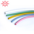 Clear Safty FDA hollow silicone rubber tube 4mm